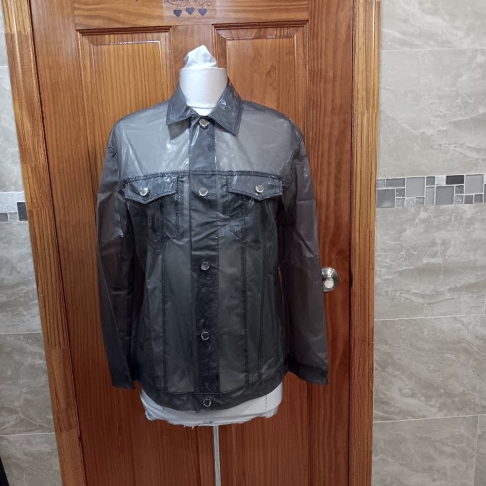 Red Valentino Smoke Rain Jacket